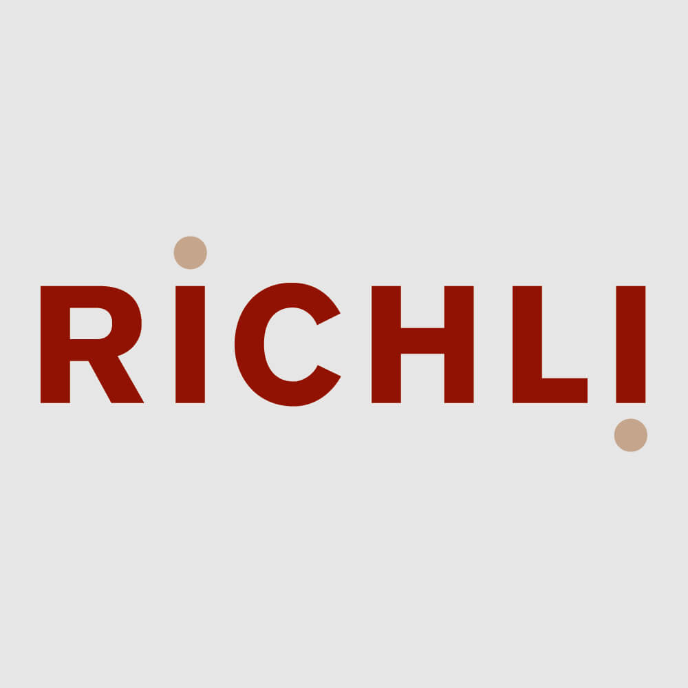 Logo Richli Parkett als Kundenreferenz von Bacher PrePress